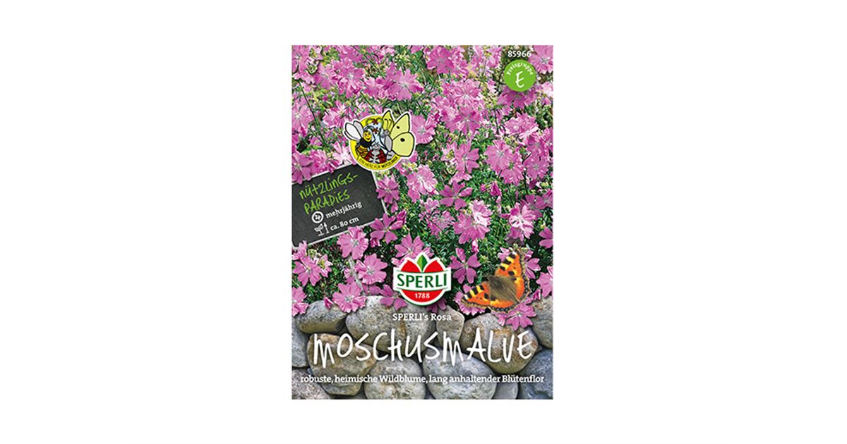 Moschusmalven Rosa, Samen Sperli