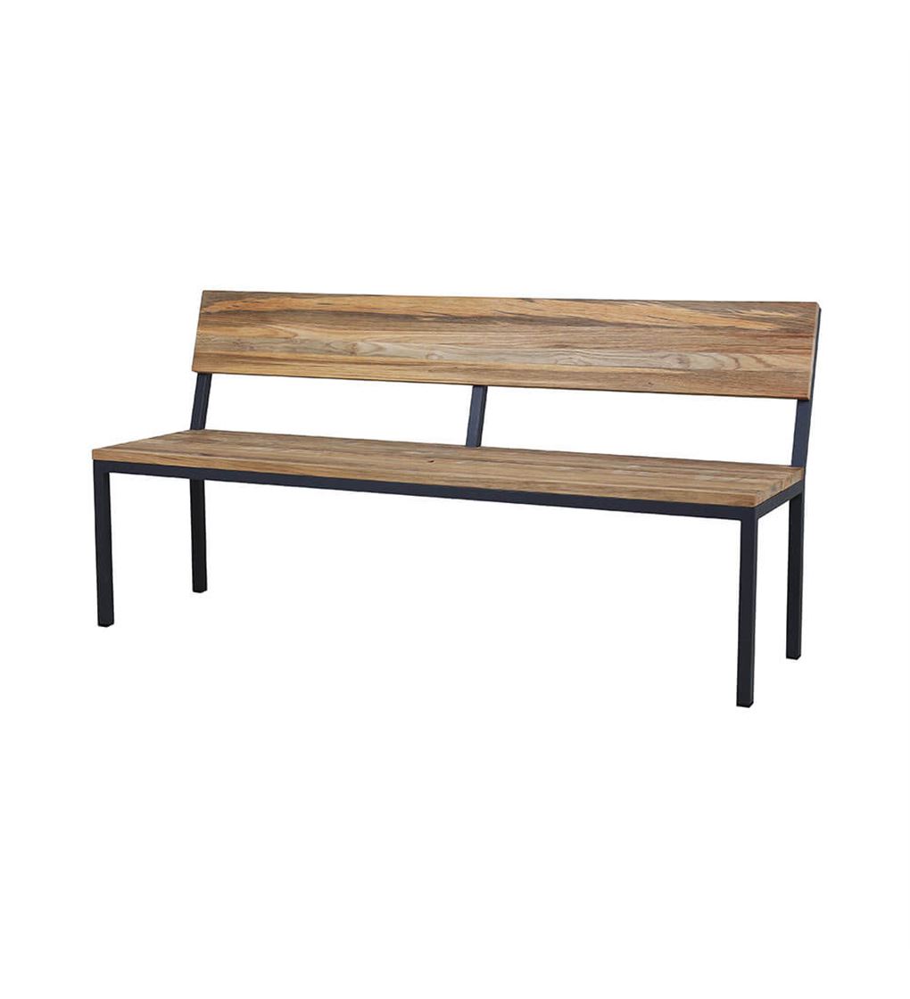 Zebra Alex Bank mit Rückenlehne - Mauk Gartenwelt