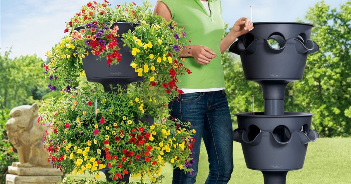 Lechuza Zubehörset Cascada Color Erweiterungsset für 3er-Blummenturm