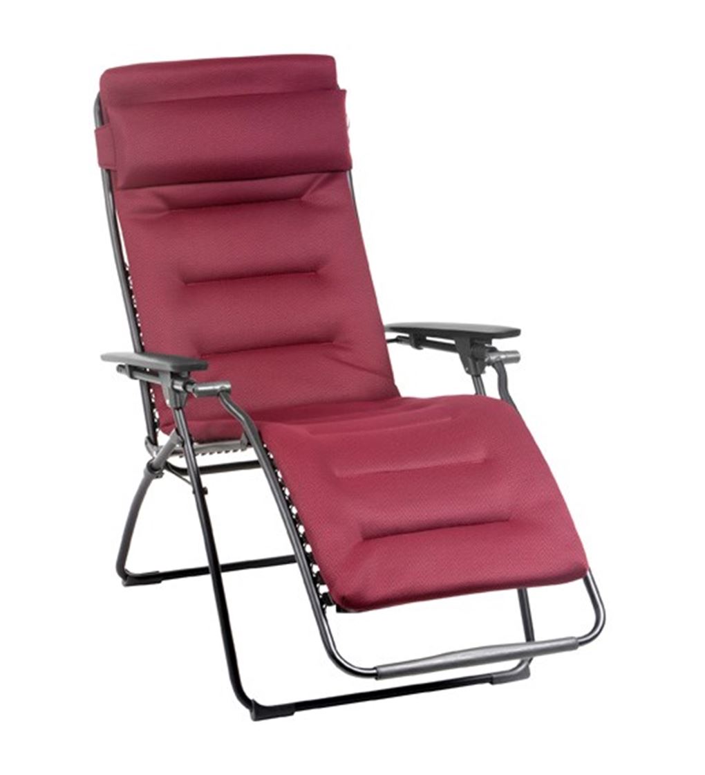 Lafuma GartenRelaxliege Futura Air Comfort Rot Mauk Gartenwelt