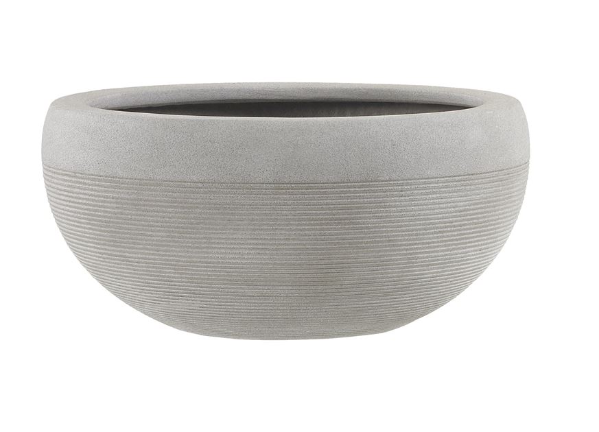 Esteras Fiberglas Pflanzkubel Bolton 34 Warm Concrete Mauk Gartenwelt