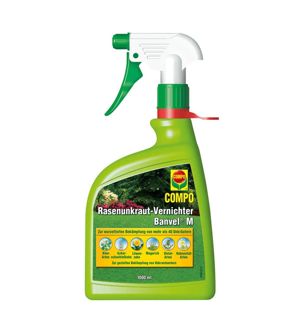 Compo Rasenunkrautvernichter Spray 1l Banvel M Mauk Gartenwelt