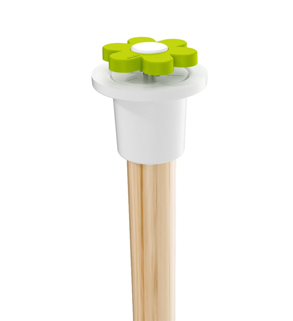 Natudeco Solar-Lichtmast – 50 Cm, Schwarz, Aus Eisen, Für Außenbeleuchtung & Solarlampen