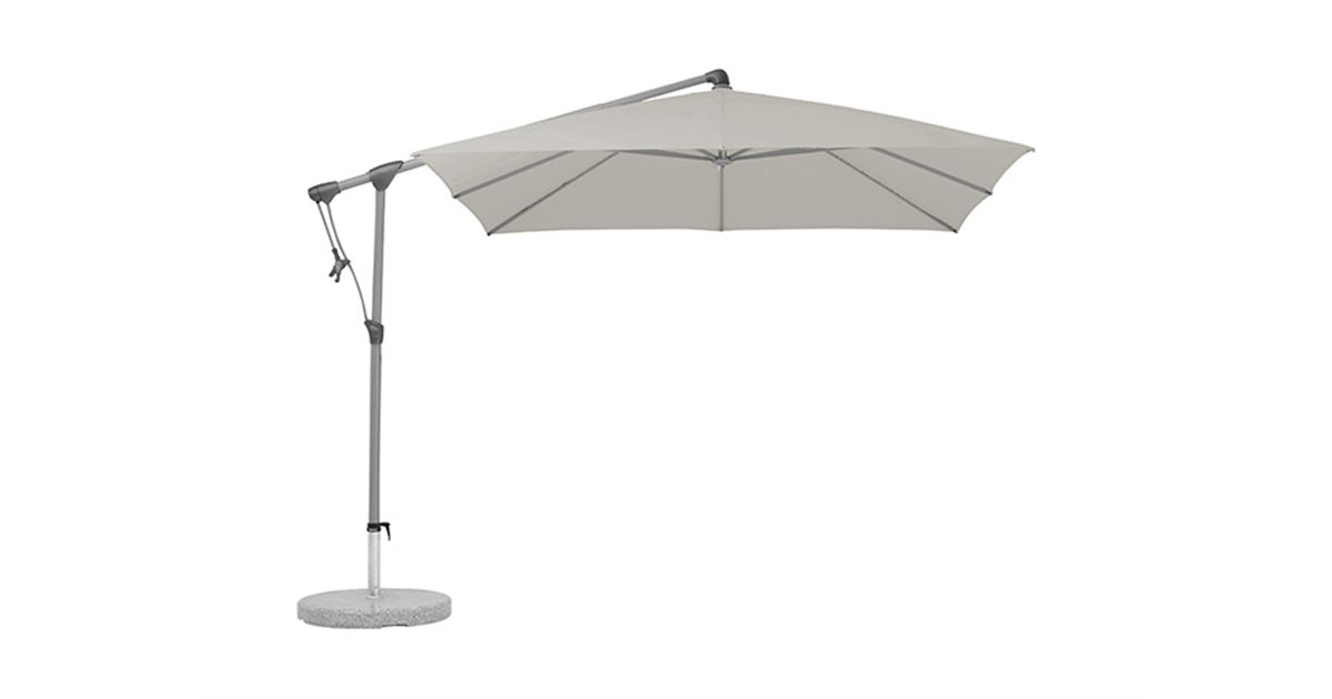 Ampelschirm Glatz Sunwing C+ easy 260x260cm Dessin 151 - Mauk Gartenwelt