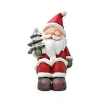 Maxphil Living - Weihnachtsmann mit einem Weihnachtsbaum