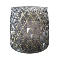 MAXPHIL living - Windlicht grau 18,5 x 19,2 cm MAXPHIL living - Windlicht grau 18,5 x 19,2 cm