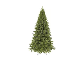 Künstlich 230 cm - Forest frosted Weihnachtsbaum slim grün