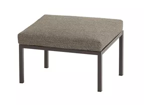 4 Seasons Outdoor - Hocker mit Kissen "Trentino"