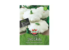 Samen Sperli - Zucchini (Patisson) "Fliegende Untertassen" Custard White Samen Sperli - Zucchini (Patisson) "Fliegende Untertassen" Custard White