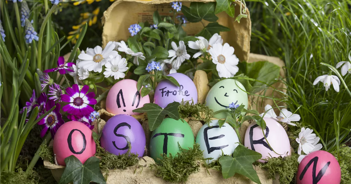  - Bunte Deko für Ostern – Darüber freut sich der Osterhase