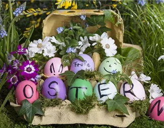 Bunte Deko für Ostern – Darüber freut sich der Osterhase