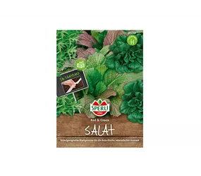 Samen Sperli - Asia-Salat Red & Green, 5m Saatband Samen Sperli - Asia-Salat Red & Green, 5m Saatband