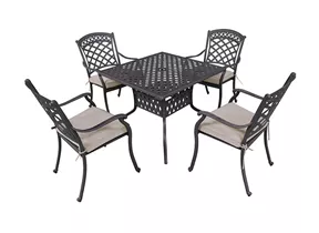 Maxphil Living - Tischgruppe "Leeds 2.0", 5-tlg. Maxphil Living - Tischgruppe "Leeds 2.0", 5-tlg.