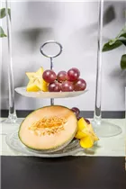 Cucumis melo var. cantalupensis - Cantaloupe-Melone