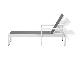 Garden Impressions - Cube Liege, matt weiß anthrazit