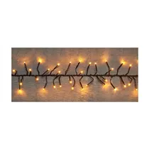 LED Lichterkette - 1-1,3M Treecluster 384L / 5M classic warm für innen & außen