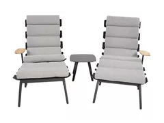 Lesli Living - Loungeliegen Duoset Ventus Negro Lesli Living - Loungeliegen Duoset Ventus Negro