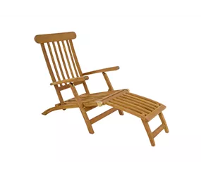 Lesli Living - Deckchair Teak verstellbar