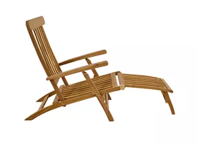 Lesli Living - Deckchair Teak verstellbar Lesli Living - Deckchair Teak verstellbar