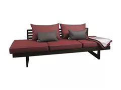 Stern - Loungeliege New Holly Aluminium anthrazit rot Stern - Loungeliege New Holly Aluminium anthrazit rot