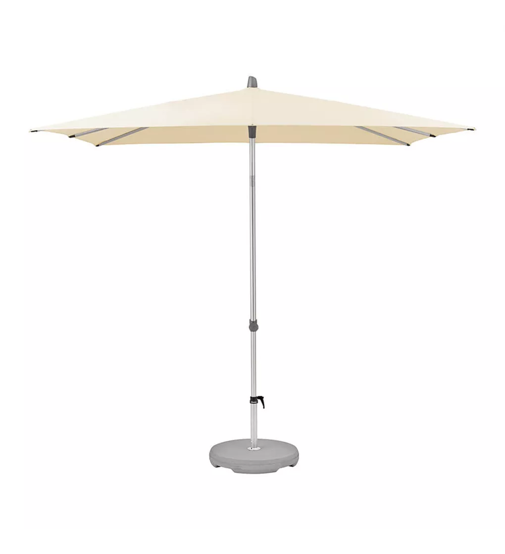 Sonnenschirm Glatz Alu-Smart easy 240x240cm 8t, Eierschalfarbe  