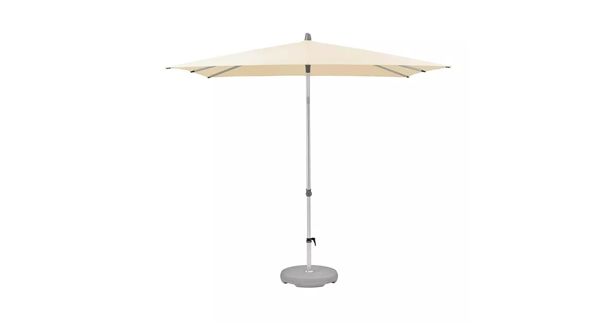 Sonnenschirm Glatz Alu-Smart easy 240x240cm 8t, Eierschalfarbe  