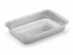 Weber - Alu-Tropfschalen klein Aluminium Weber - Alu-Tropfschalen klein Aluminium