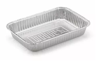 Weber - Alu-Tropfschalen klein Aluminium Weber - Alu-Tropfschalen klein Aluminium