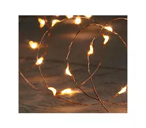 LED Lichterkette - B.O. Led Indoor Kupferdraht 40L/2M classic warm mit Timer LED Lichterkette - B.O. Led Indoor Kupferdraht 40L/2M classic warm mit Timer
