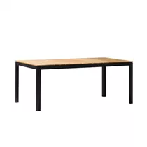 Zebra - Bee Tisch, 160x90x75 cm, Teaktischplatte