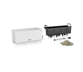 Lechuza Blumenkasten - Balconera Cottage 50 Komplettset - Weiß Lechuza Blumenkasten - Balconera Cottage 50 Komplettset - Weiß
