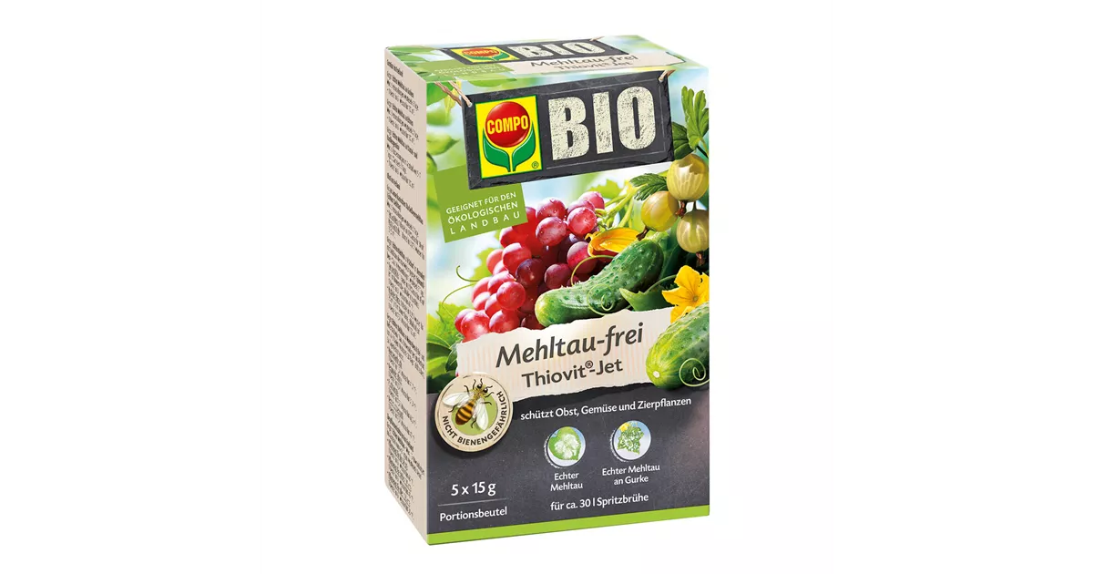 Compo Bio Mehltau Frei ThioVit Jet 75g - Mauk Gartenwelt
