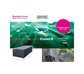 Coverit Sonnenbed hülle210x76xH40 - Coverit Sonnenbed Schutzhülle 210x76xH40 Coverit Sonnenbed hülle210x76xH40 - Coverit Sonnenbed Schutzhülle 210x76xH40