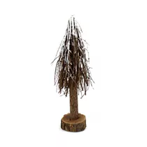 Dekobaum Twig - beschneit Pinienholz, 24x60 cm
