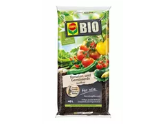 Compo - Bio Tomaten- und Gemüseerde torffrei 40L