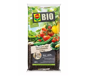 Compo - Bio Tomaten- und Gemüseerde torffrei 40L Compo - Bio Tomaten- und Gemüseerde torffrei 40L