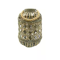 MAXPHIL living - Bambus-Laterne, rund