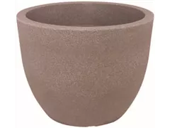 Geli - Pflanztopf Rimini Kunststoff Taupe Geli - Pflanztopf Rimini Kunststoff Taupe