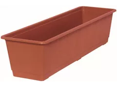 Geli - Blumenkasten Standard Kunststoff Terracotta Geli - Blumenkasten Standard Kunststoff Terracotta