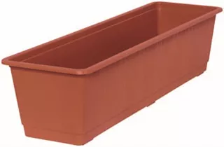 Geli - Blumenkasten Standard Kunststoff Terracotta Geli - Blumenkasten Standard Kunststoff Terracotta