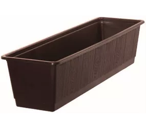 Geli - Blumenkasten Standard Kunststoff Braun Geli - Blumenkasten Standard Kunststoff Braun