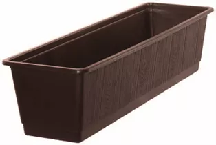 Geli - Blumenkasten Standard Kunststoff Braun Geli - Blumenkasten Standard Kunststoff Braun