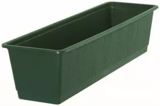 Geli - Blumenkasten Standard Kunststoff dunkelgrün