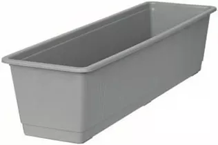 Geli - Blumenkasten Standard Kunststoff Betonfarbe hell Geli - Blumenkasten Standard Kunststoff Betonfarbe hell