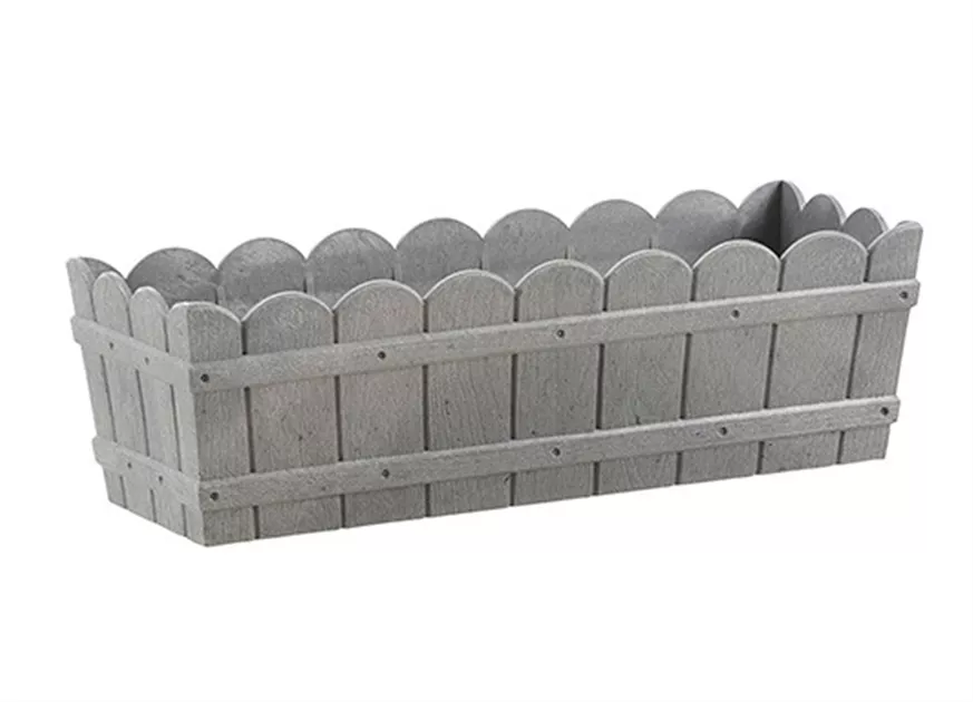Emsa Country Blumenkasten 50 x 17 x 15 - Anthrazit - Mauk Gartenwelt