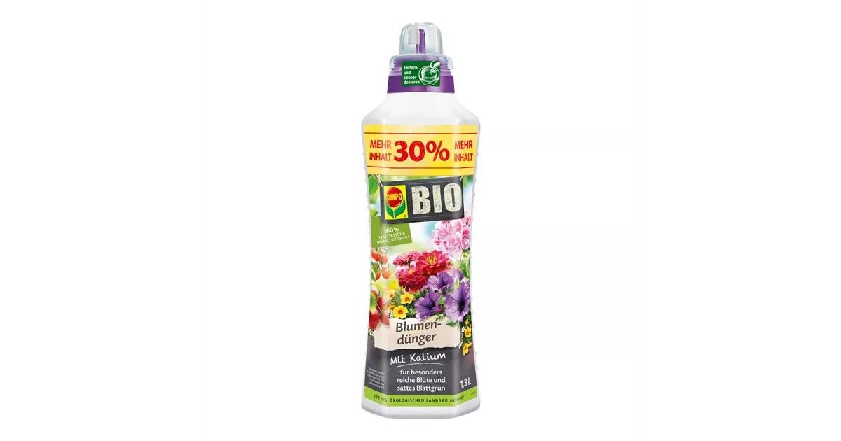 Compo Bio Blumendnger 1,3l - Mauk Gartenwelt