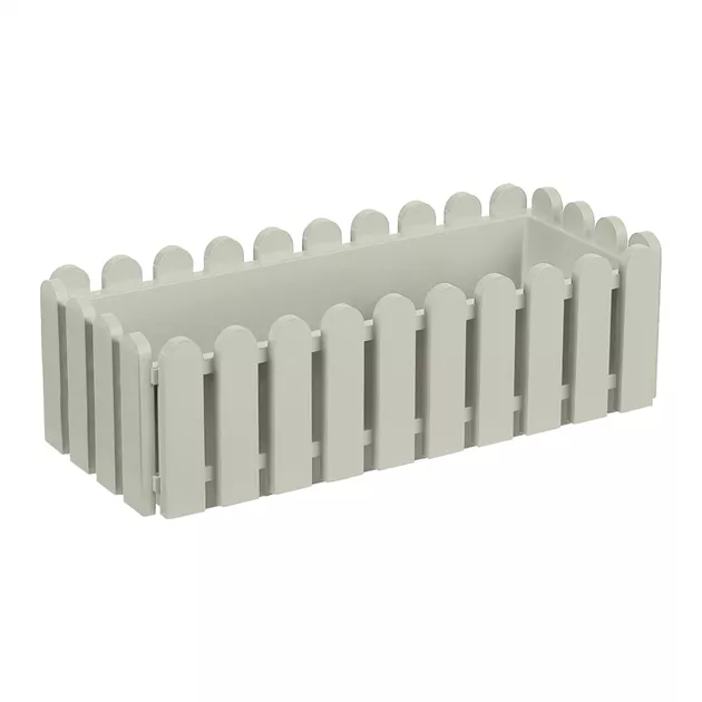 Emsa Landhaus Blumenkasten 50 x 20 x 16 - Grau - Mauk Gartenwelt