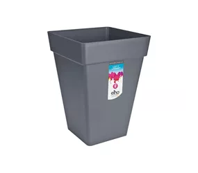Elho Loft urban - Blumentopf eckig hoch anthrazit 30cm Elho Loft urban - Blumentopf eckig hoch anthrazit 30cm