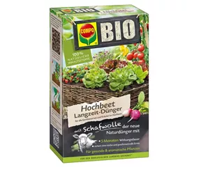 Compo - Bio Hochbeet Langzeitdünger mit Schafwolle 750g Compo - Bio Hochbeet Langzeitdünger mit Schafwolle 750g