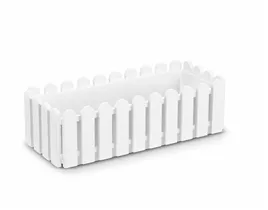 Emsa Landhaus - Blumenkasten 50 x 20 x 16 - Weiß Emsa Landhaus - Blumenkasten 50 x 20 x 16 - Weiß